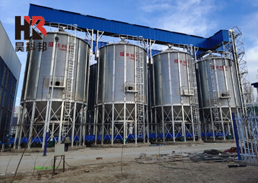 200噸儲糧倉價格 糧食儲存罐 鋼板倉廠家聯系電話
