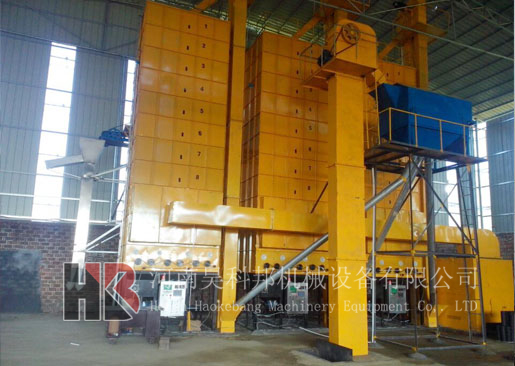 江西萍鄉(xiāng)15T一拖三水稻烘干機