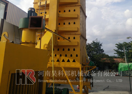 發(fā)往天津60T玉米烘干機