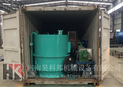 發(fā)往迪拜管式烘干機(jī)