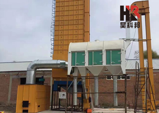 湖北天門20噸水稻烘干機